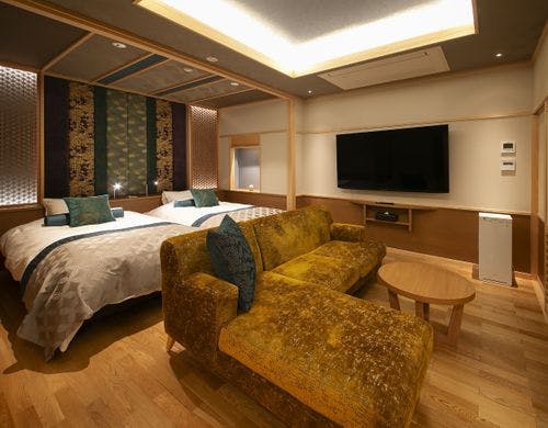 館　半露天風呂付き特別室　碧～ao～