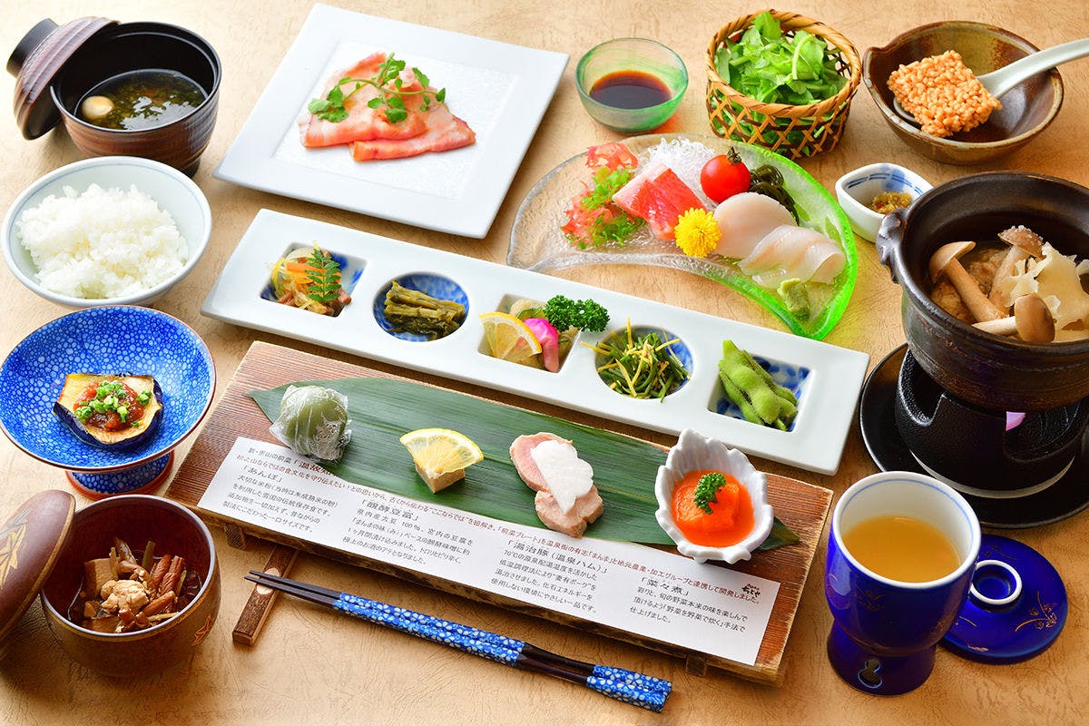 【美味少量】「二汁五菜」のお料理少な目プラン