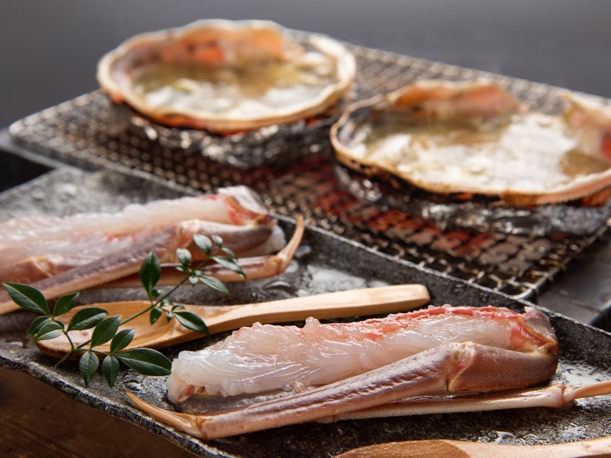 *【蟹コース一例】