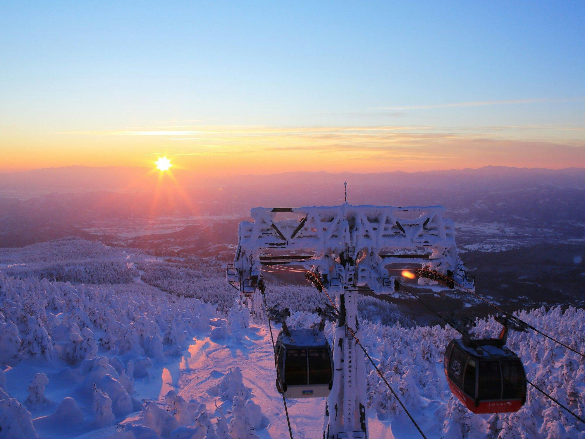 【蔵王ロープウェイ】冬の樹氷を堪能