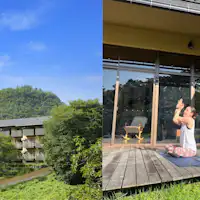 夏の新緑ヨガ体験付きプラン