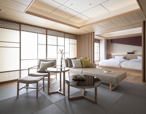 和スイート ベッドルーム