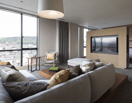 プレミアムスイート ベッドルーム