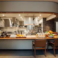 1階・Bistro NOHGA/オープンキッチン