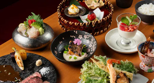 【2食付】上質なディナータイムを北海道の味覚とともに<和食セット「綿雲」>