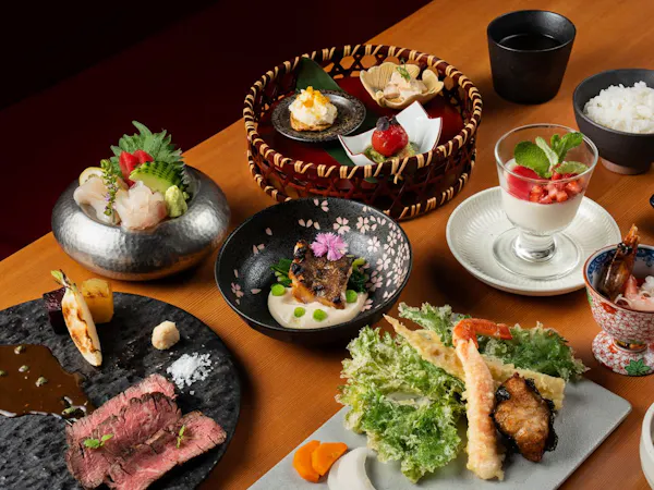 【2食付】上質なディナータイムを北海道の味覚とともに<和食セット「綿雲」>