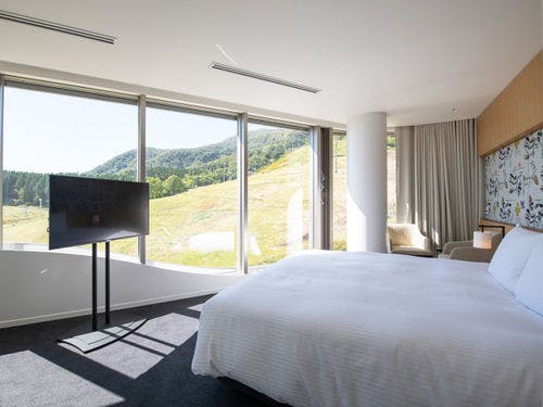 【ホテルルーム】寝室