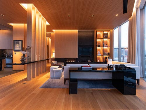 ペントハウス（リビング）