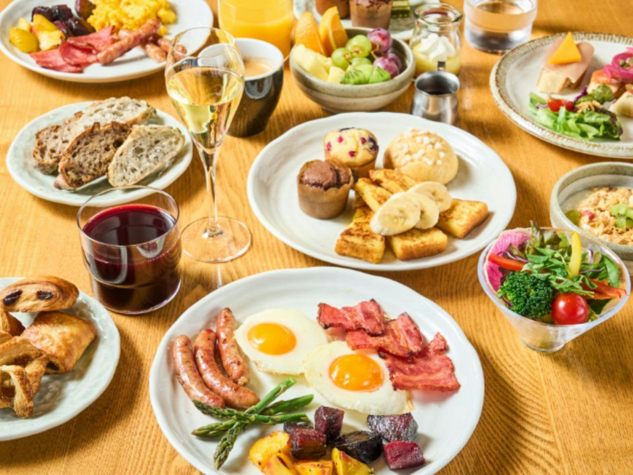 【朝食】地産地消と旬にこだわった朝食