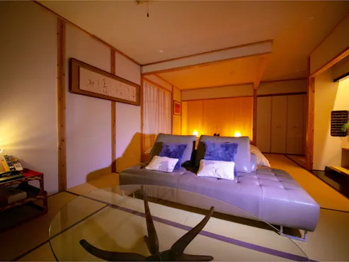 ■錫 -suzu-■ Kamar tamu terpisah dengan pemandian terbuka