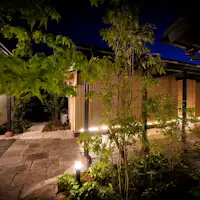 ■御宿 田 離宮 / Koridor menuju kamar tamu terpisah■