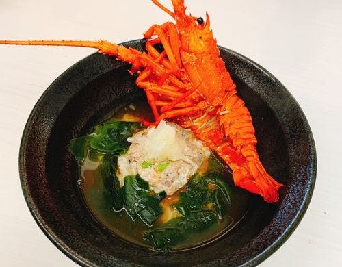 伊勢海老入のまご茶