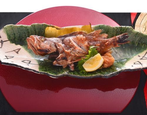 金目鯛の唐揚げ