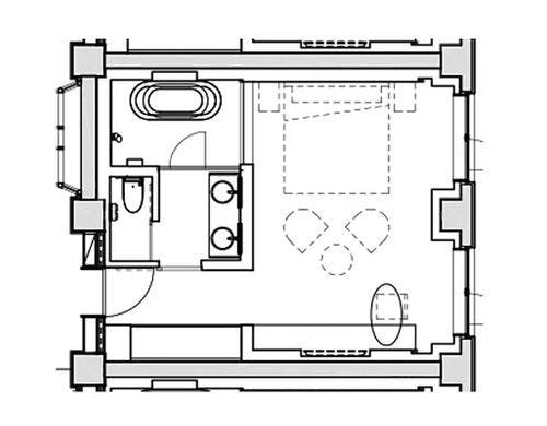 デラックスキング　平面図