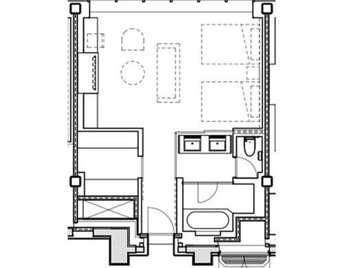 エグゼクティブツイン　平面図