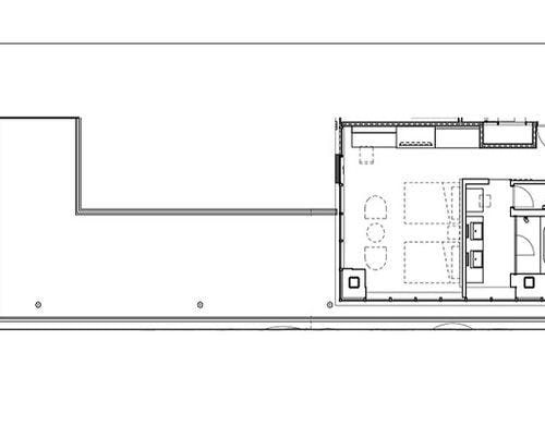 パノラミックテラスツイン　平面図