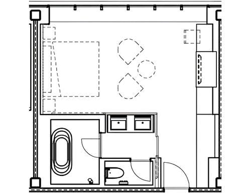 プレミアムキング　平面図