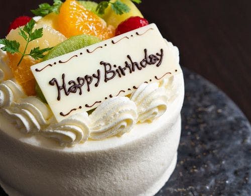 記念日ケーキ