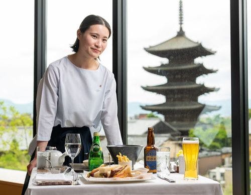 充実させるインルームダイニング