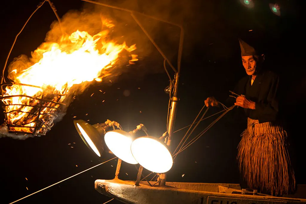 日本三大鵜飼之一:大洲肱川的鸕鶿捕魚活動