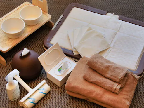 愛犬用客室備品