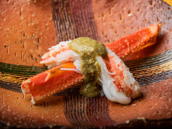 【早割90日前/20%OFF】カウンター割烹/露庵温味「蟹コース」<事前決済・返金不可>