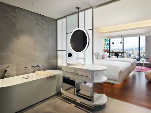 ห้องพักเตียงคู่แสนสบาย