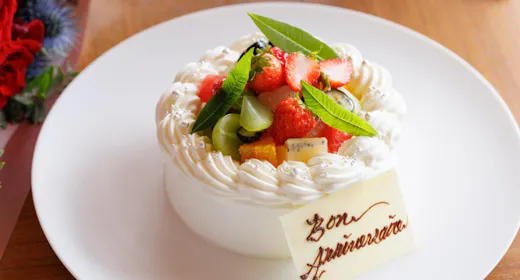 【アニバーサリー/夕食イタリア料理】パティシエ特製ケーキで祝う記念日/夕・朝食付