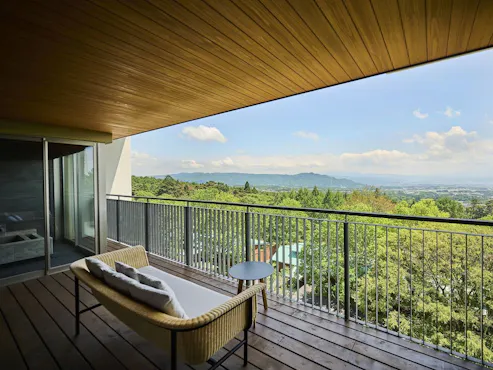 スカイビュー:テラスからの眺望