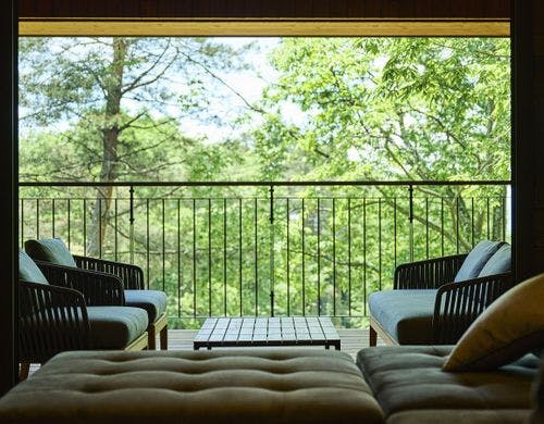 ヴィラスイート：リビング