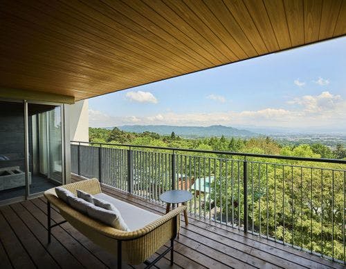 スカイビュー：テラスからの眺望