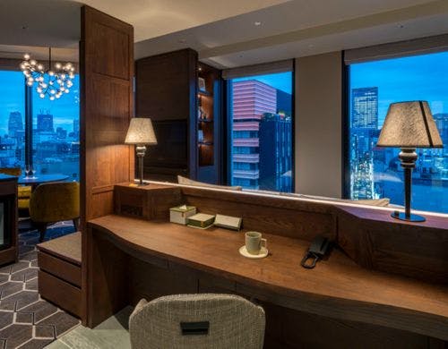 バッハコーナールームからの夜景