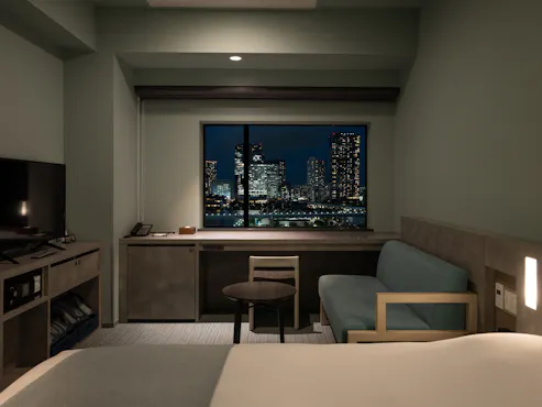 ダブル(シャワーブース付)23平米