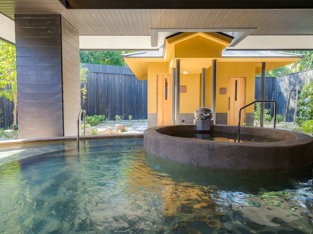 【大浴場】女性露天浴池「朝露」※圖片僅供參考