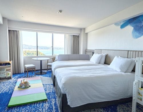ファミリースーペリアツインオーシャンビュ