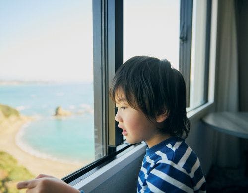 ファミリースーペリアツインオーシャンビュ