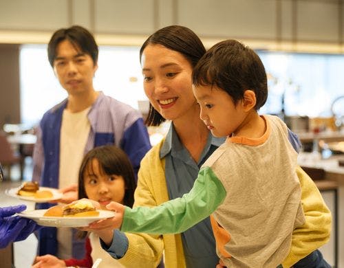 ビュッフェのライブキッチンイメージ