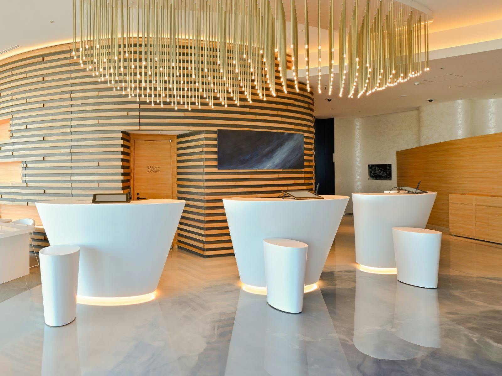 แผนกต้อนรับและล็อบบี้