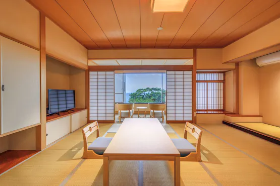 ห้องพักมุมชั้นล่าง (ฝั่งชิโมดะ) / หันหน้าไปทางทะเล