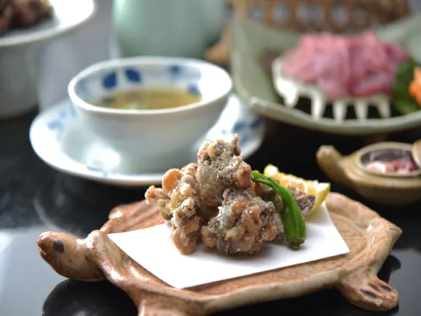 竜王コース 肝焼きが付いた人気コースでのご夕食プラン 2食付