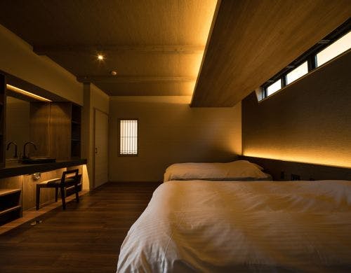 【特別室／天降川】の寝室部分