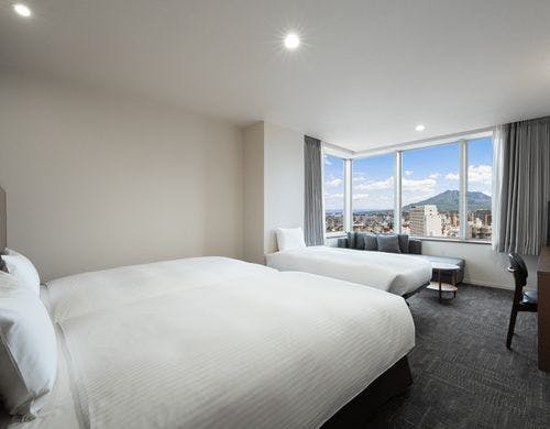 ◇桜島VIEW・デラックスコーナーツイン