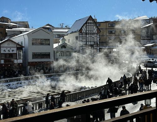 りんどう・こまくさ眺望（冬）