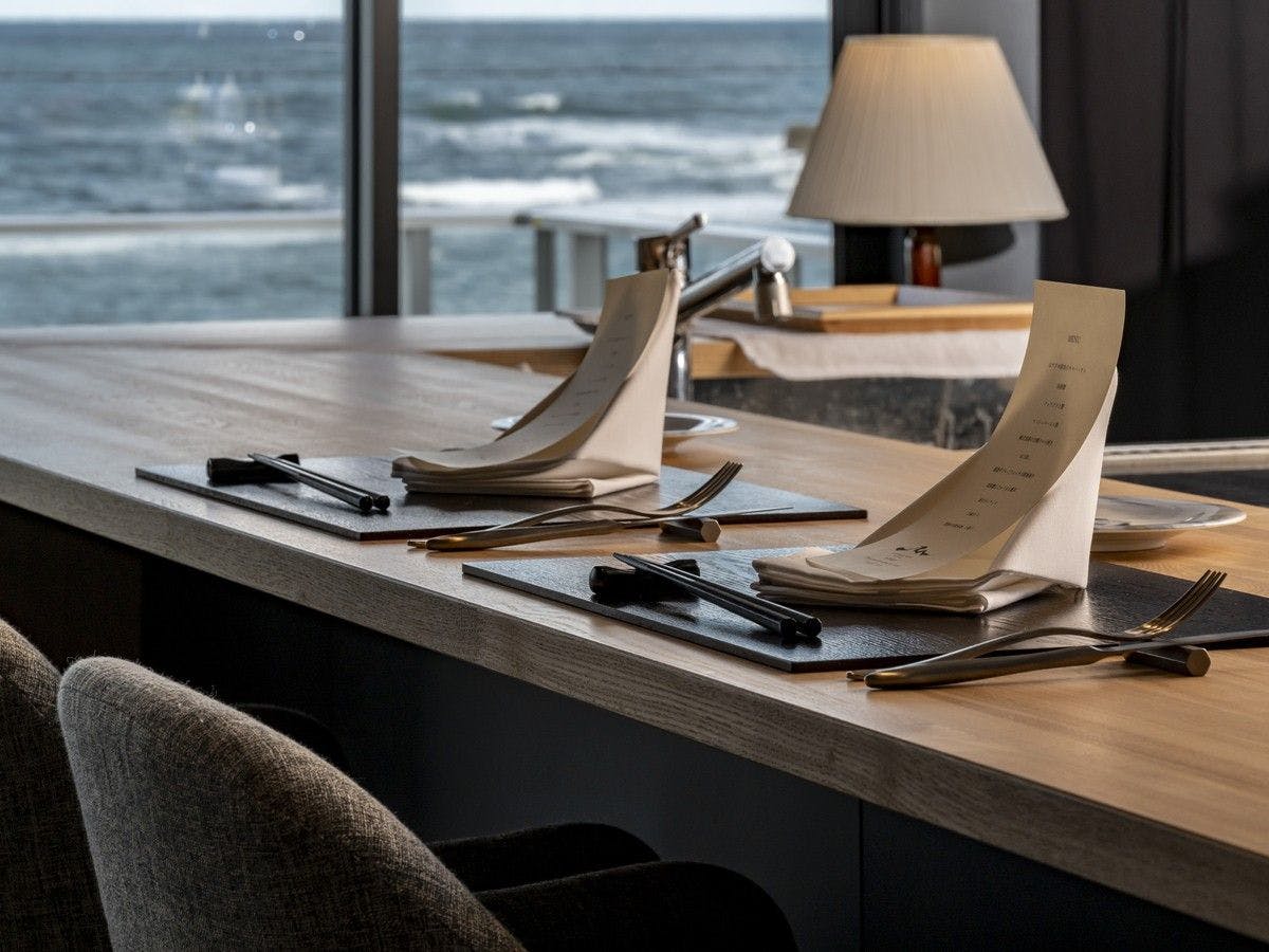 シェフズカウンターでのご夕食イメージ