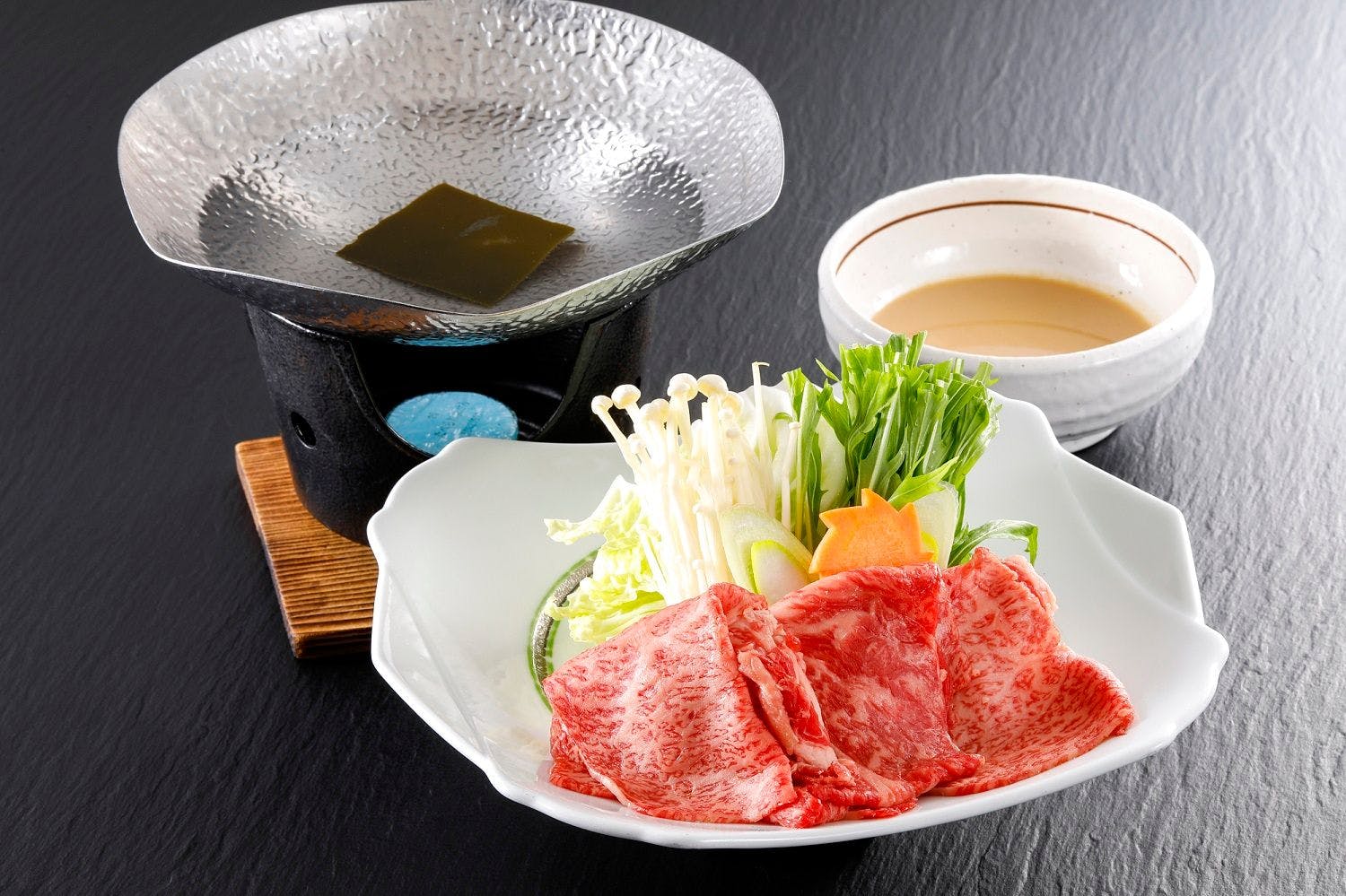 와규 샤부샤부를 다지마규로 업그레이드