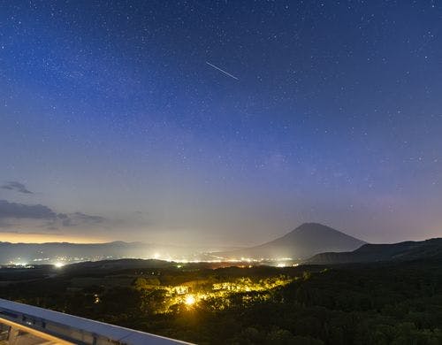 屋上からの夜景