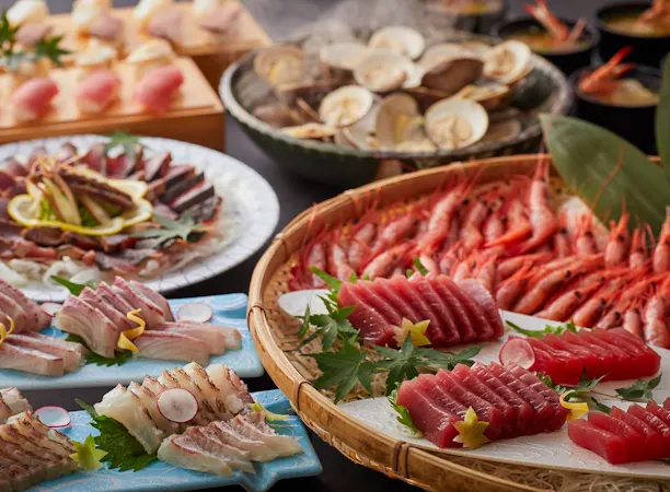夕食/和洋ビュッフェ/料理一例