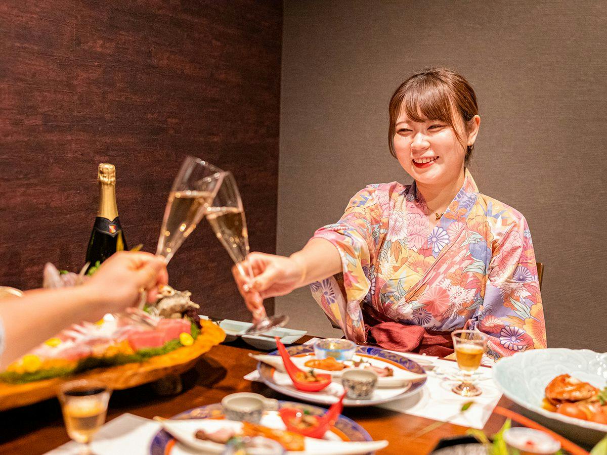 【記念日】ケーキ＆乾杯ドリンク付！大人限定の隠れ宿で大切なひと時を（夕朝食・お部屋食）