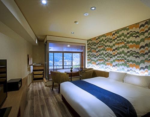 【プレミアダブル展望風呂付客室（禁煙）】