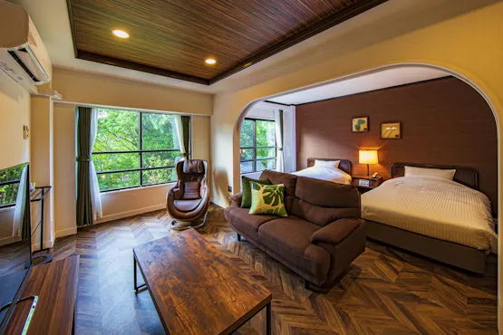 フォレストCツインタイプのお部屋